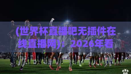 (世界杯直播吧无插件在线直播网)：2026年看球党必藏的免费观赛神器，懂的自然懂