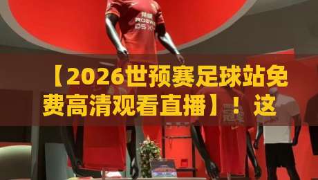 【2026世预赛足球站免费高清观看直播】！这些平台让你白嫖高清赛事，别再花冤枉钱
