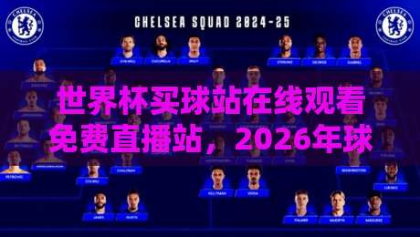 世界杯买球站在线观看免费直播站，2026年球迷必看指南【世界杯买球站在线观看免费直播站】