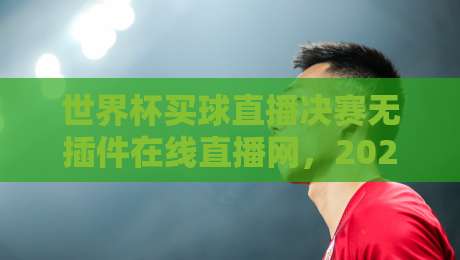 世界杯买球直播决赛无插件在线直播网，2026年观赛必备指南！