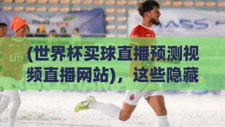 (世界杯买球直播预测视频直播网站),这些隐藏玩法你试过没? (世界杯买球直播预测视频直播网站),这些隐藏玩法你试过没?