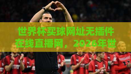 世界杯买球网址无插件在线直播网,2026年世界杯观赛新姿势! 世界杯买球网址无插件在线直播网,2026年世界杯观赛新姿势!