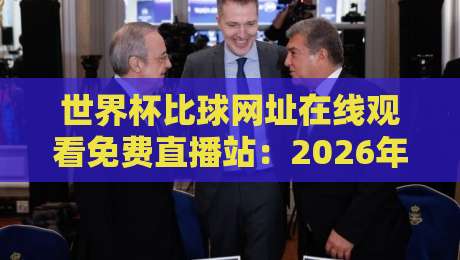 世界杯比球网址在线观看免费直播站：2026年观赛新选择（附避坑指南）