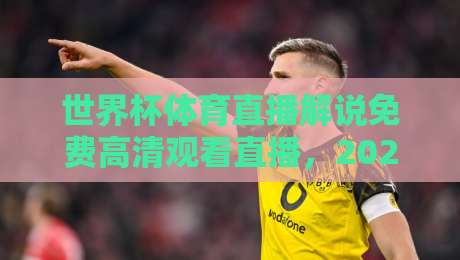 世界杯体育直播解说免费高清观看直播,2026年球迷必知的5个观赛秘诀 世界杯体育直播解说免费高清观看直播,2026年球迷必知的5个观赛秘诀