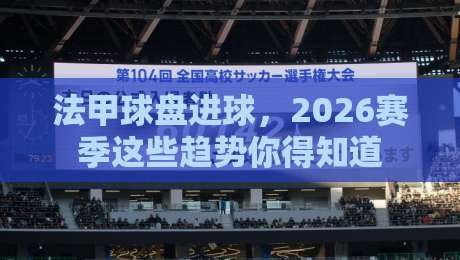 法甲球盘进球,2026赛季这些趋势你得知道