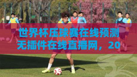 世界杯压球赛在线预测无插件在线直播网，2026观赛新体验？